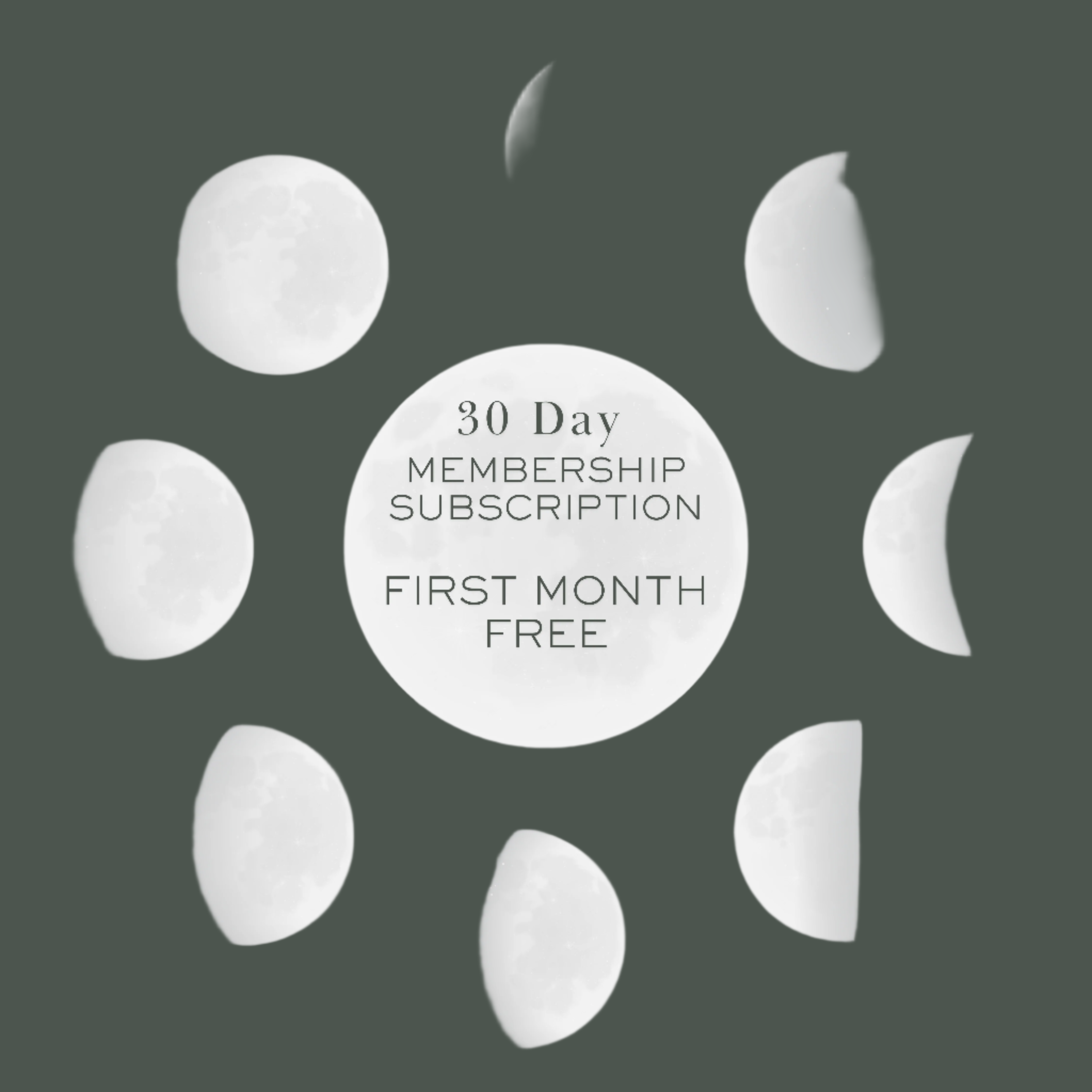 First Month Free Membership
